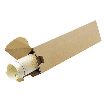 Trekantstub 860x80mm brun