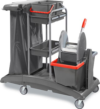Städvagn EcoGreen Flex Press C13 Nordex