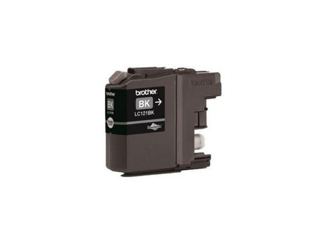 Bläck Brother LC121BK svart
