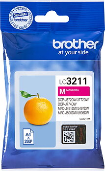 Bläck Brother LC3211M magenta