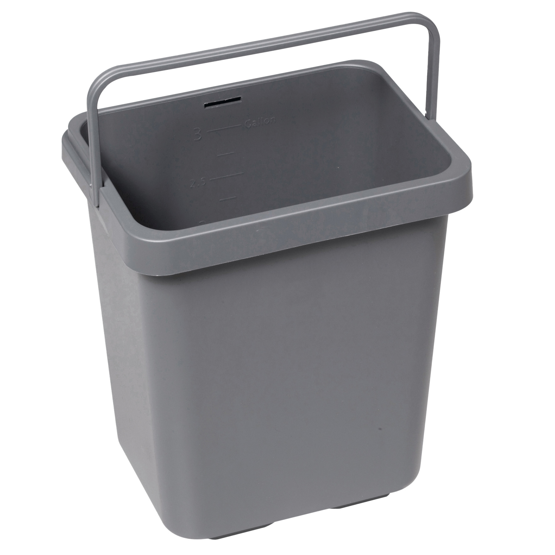 Duklåda 12 liter grå