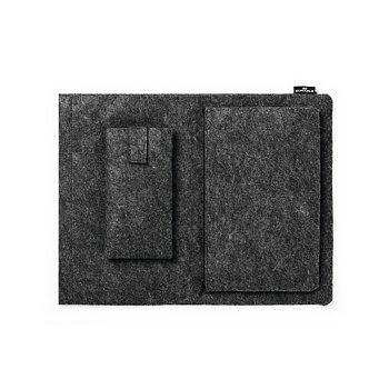 Datorfodral 16,4'' MultiBag EFFECT grå/grå