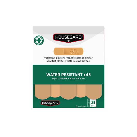 Plåster HOUSEGARD vattentåliga 2x45st