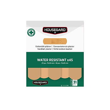 Plåster HOUSEGARD vattentåliga 2x45st