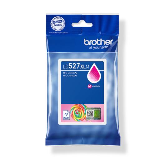 Bläckpatron BROTHER LC527XLM 2K magenta