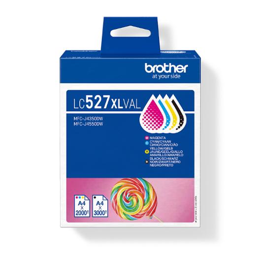 Bläckpatron BROTHER LC527XLVAL Multi