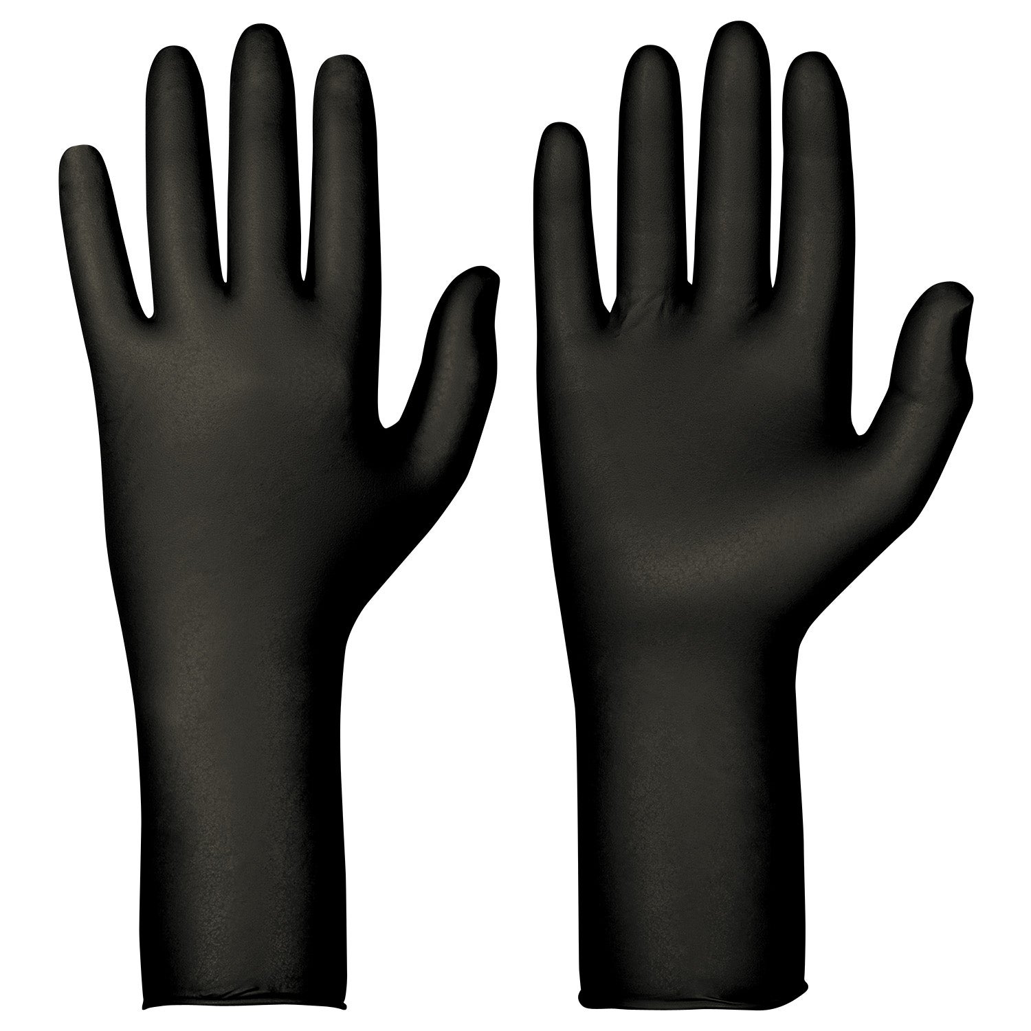 Hanske nitril svart ESD L 100 st/fp