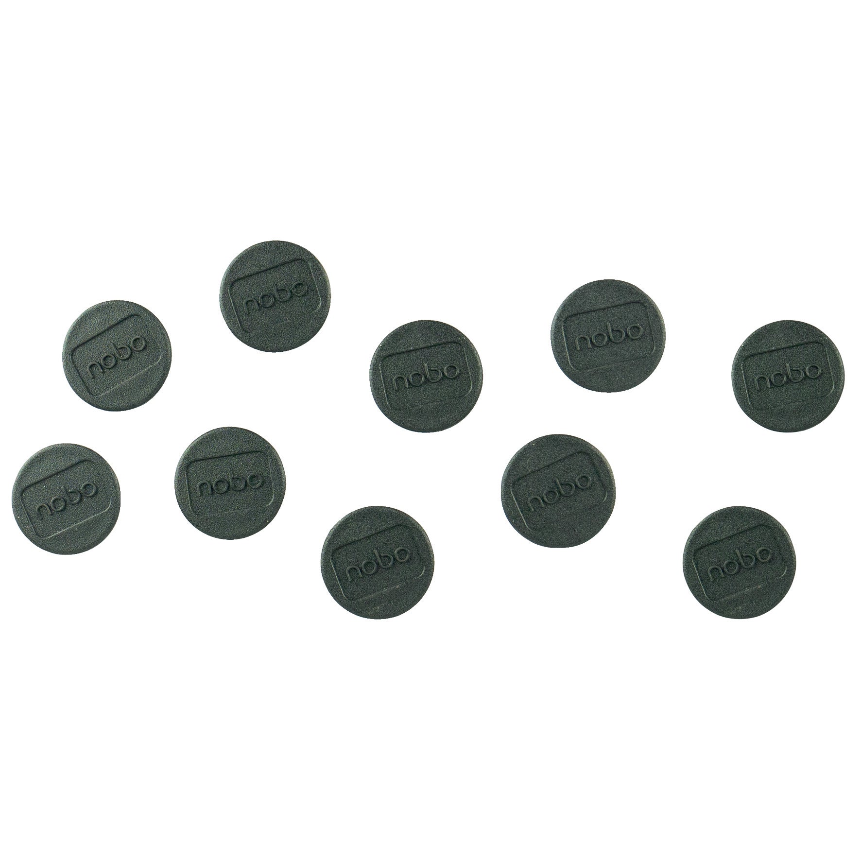 Magnet Nobo 13 mm svart 10-pack