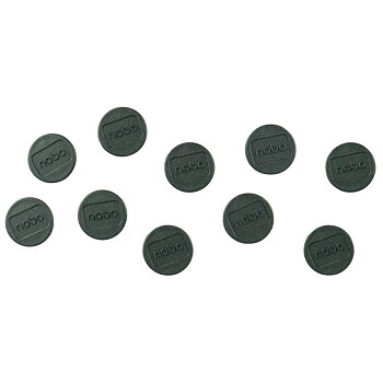 Magnet Nobo 13 mm svart 10-pack