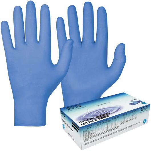 Kemikalieresistenta engångshandskar 770 nitril stl 100-pack - 9