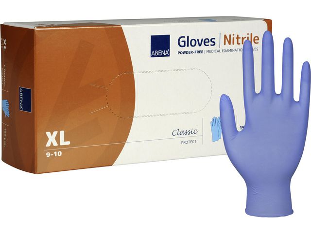 Handske Nitril puderfri 150 st/fp - 7