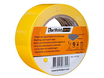 Markeringstejp 50mmx33m gul