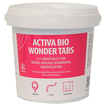 Urinoarblock Activa Bio Wonder Tabs 4-i-1