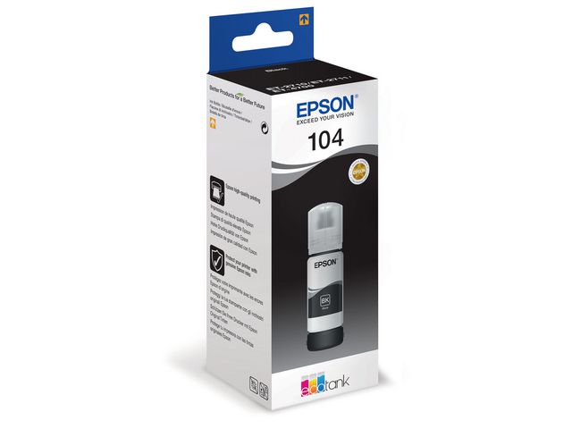 Bläck Epson 104 svart