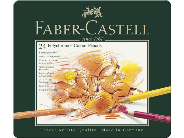 F&auml;rgpenna FABER CASTELL Polychroms 24/fp