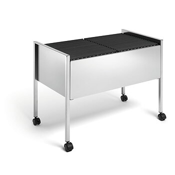 Hängmappsvagn ECONOMY DUO 100 A4 silver