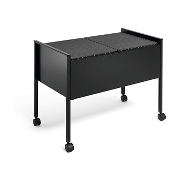Hängmappsvagn ECONOMY DUO 100 A4 svart