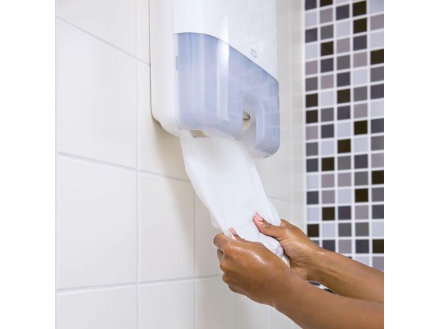 Dispenser handduk Tork Xpress® Multifold Mini H2 vit