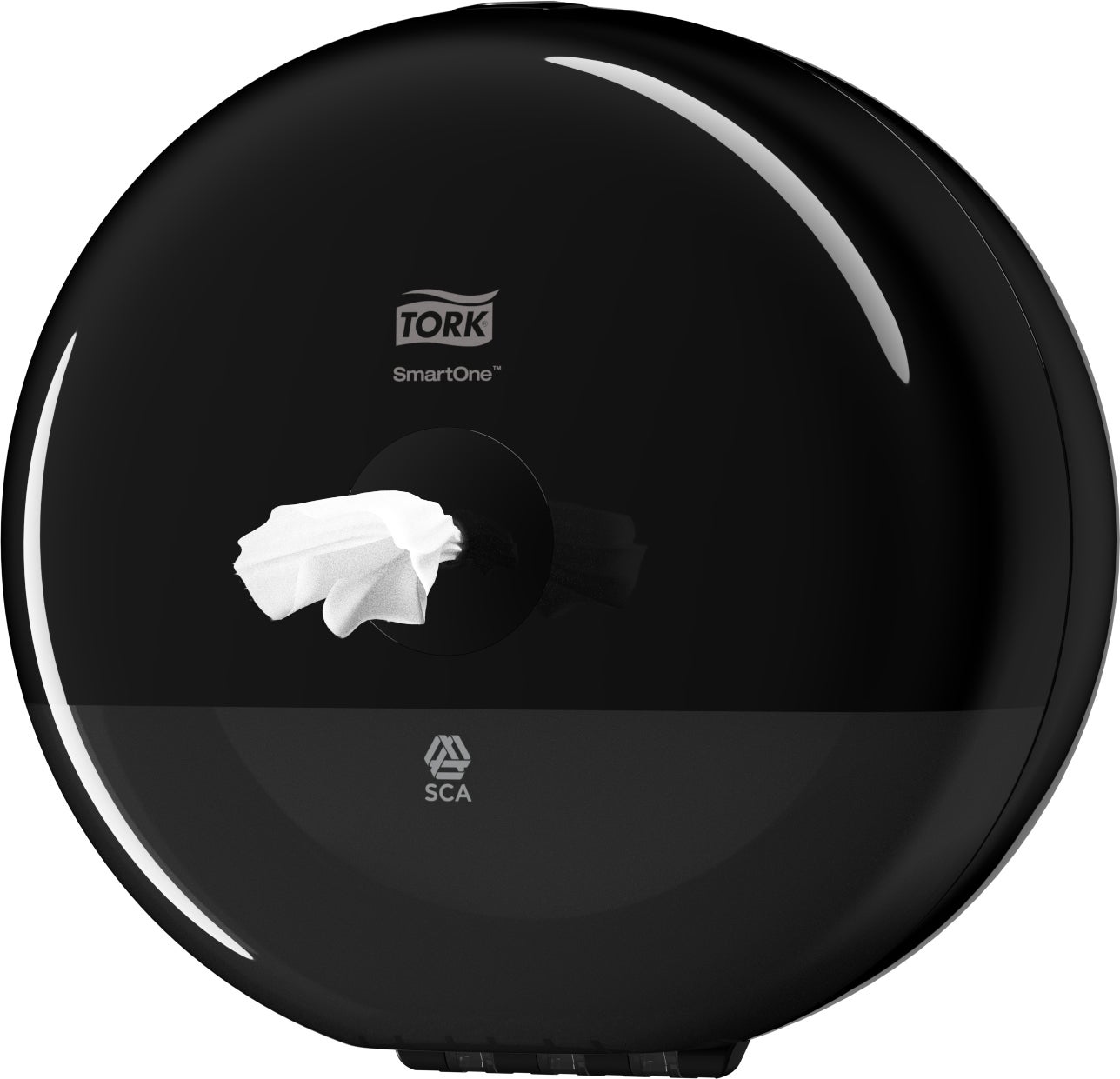 Dispenser Tork SmartOne® Mini toalettpapper T9 svart