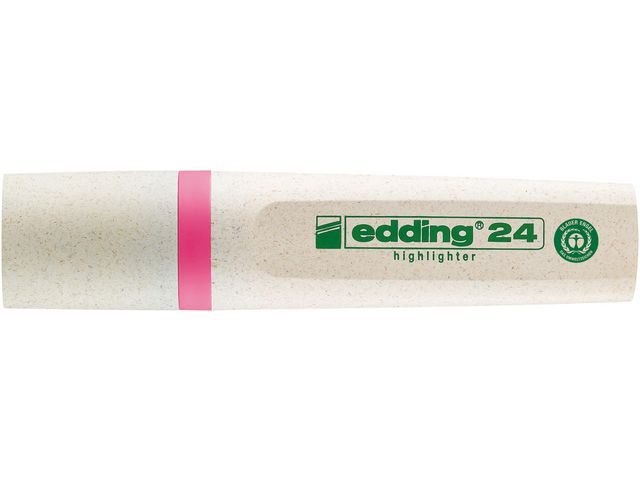 Överstrykningspenna EDDING 24 ECO rosa