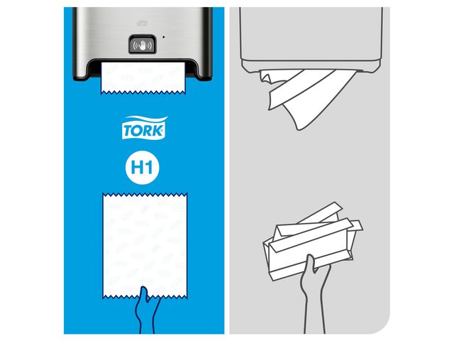 Dispenser handduk på rulle Tork Matic® Intuition™ sensor H1