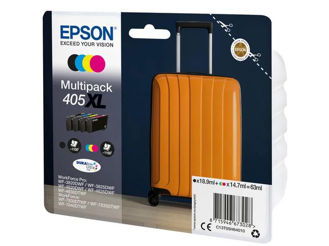 Bläck Epson 405XL CMYK 4 st/fp