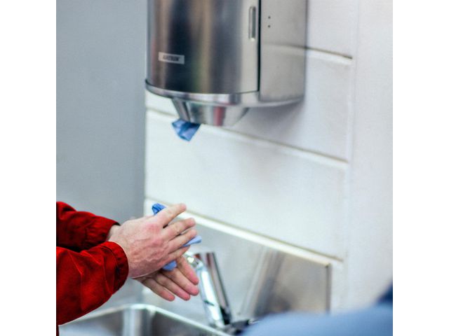 Dispenser Katrin Torkpapper Centrum M borstad stål