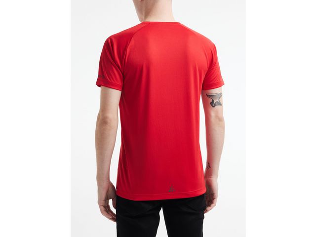 Tränings tee CRAFT Core herr röd 4XL
