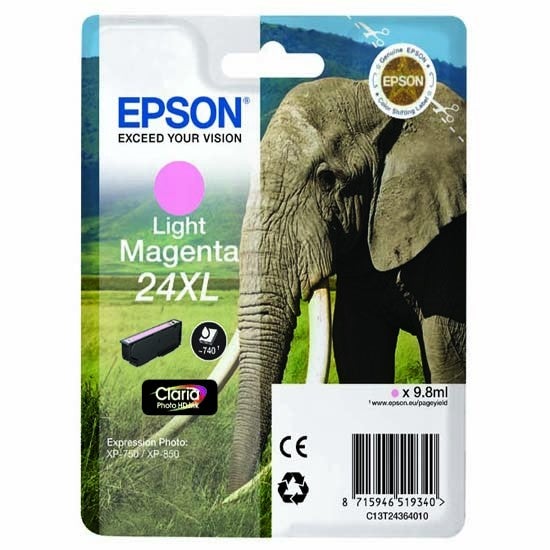Bläck Epson T2436 XL Light Magenta