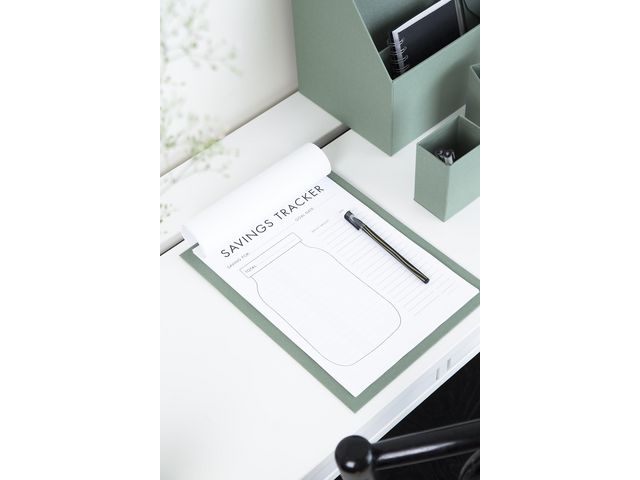 Skrivplatta BIGSO Knut Mint 32x24cm