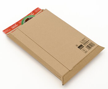Wellkuvert 290x400x50mm brun