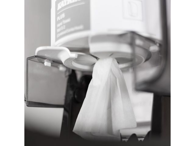 Dispenser C-feed torkrullar S vit