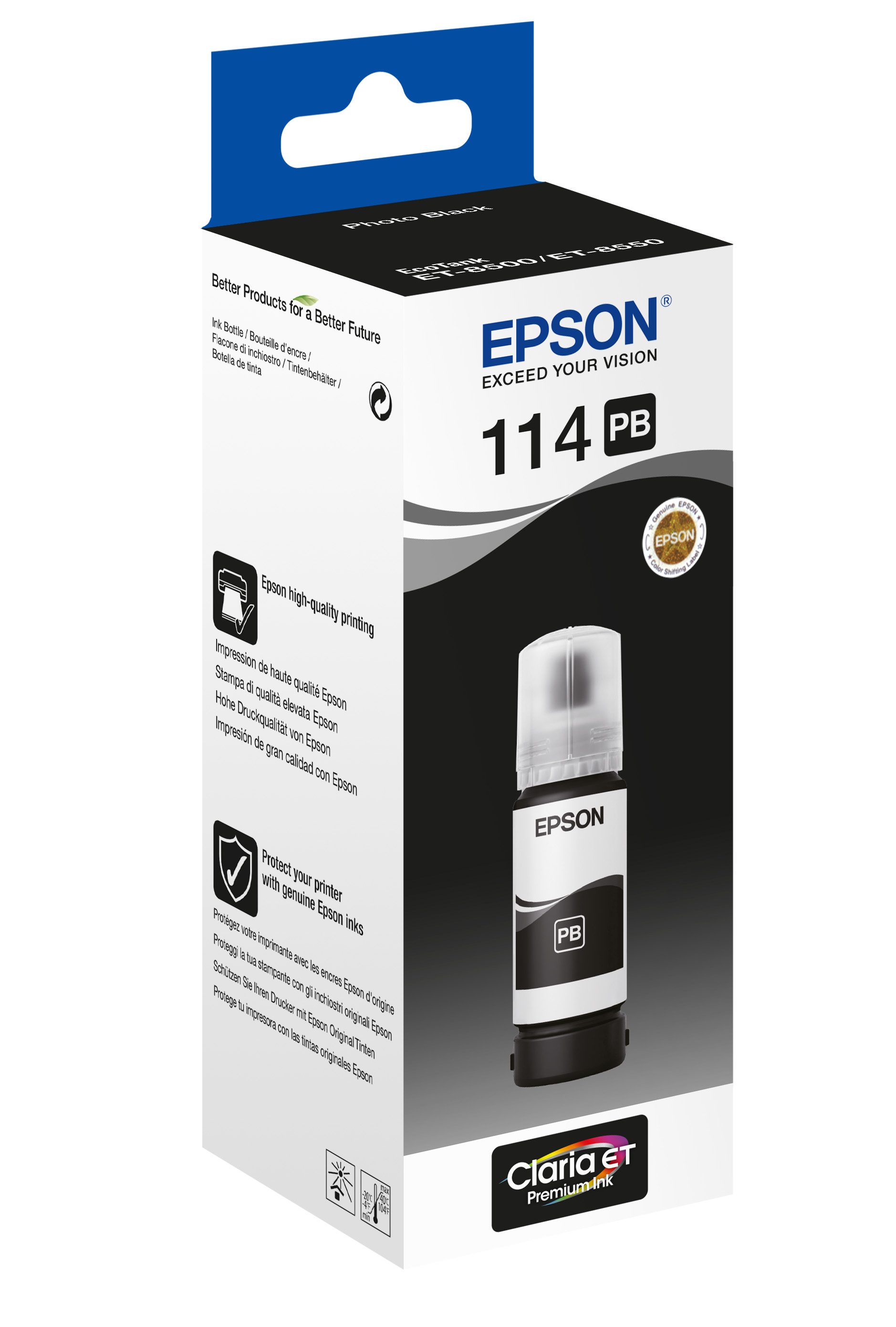 Bläck Epson 114 EcoTank Photo Black