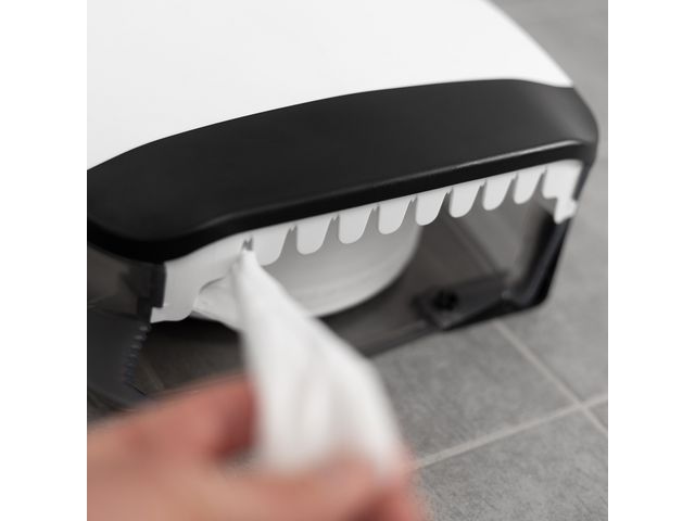 Dispenser Gigant S toalettpapper svart