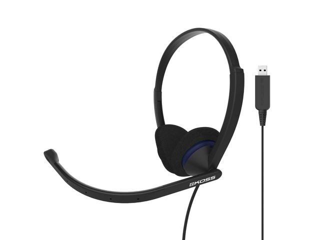 Headset KOSS CS200 On-Ear USB-A