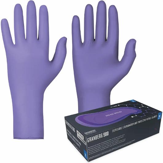 Nitrilhandske 980 indigo 50/fp - 6