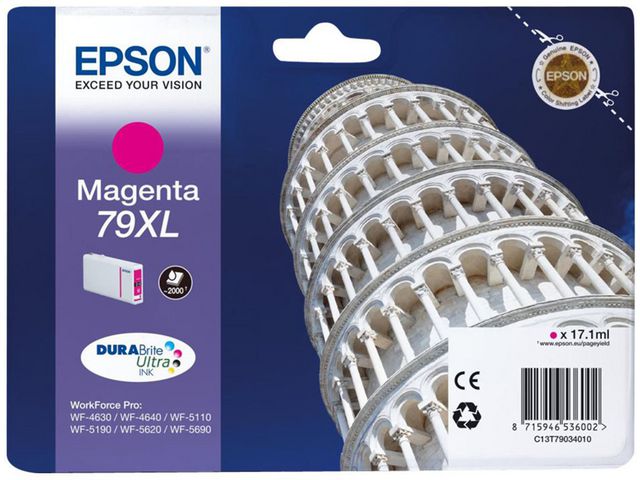 Bläck Epson T7903 Magenta