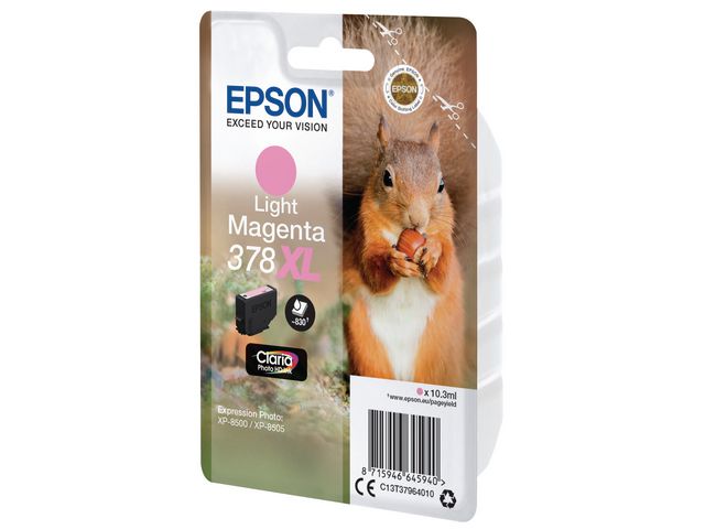 Bläckpatron EPSON T3788 XL light mag.