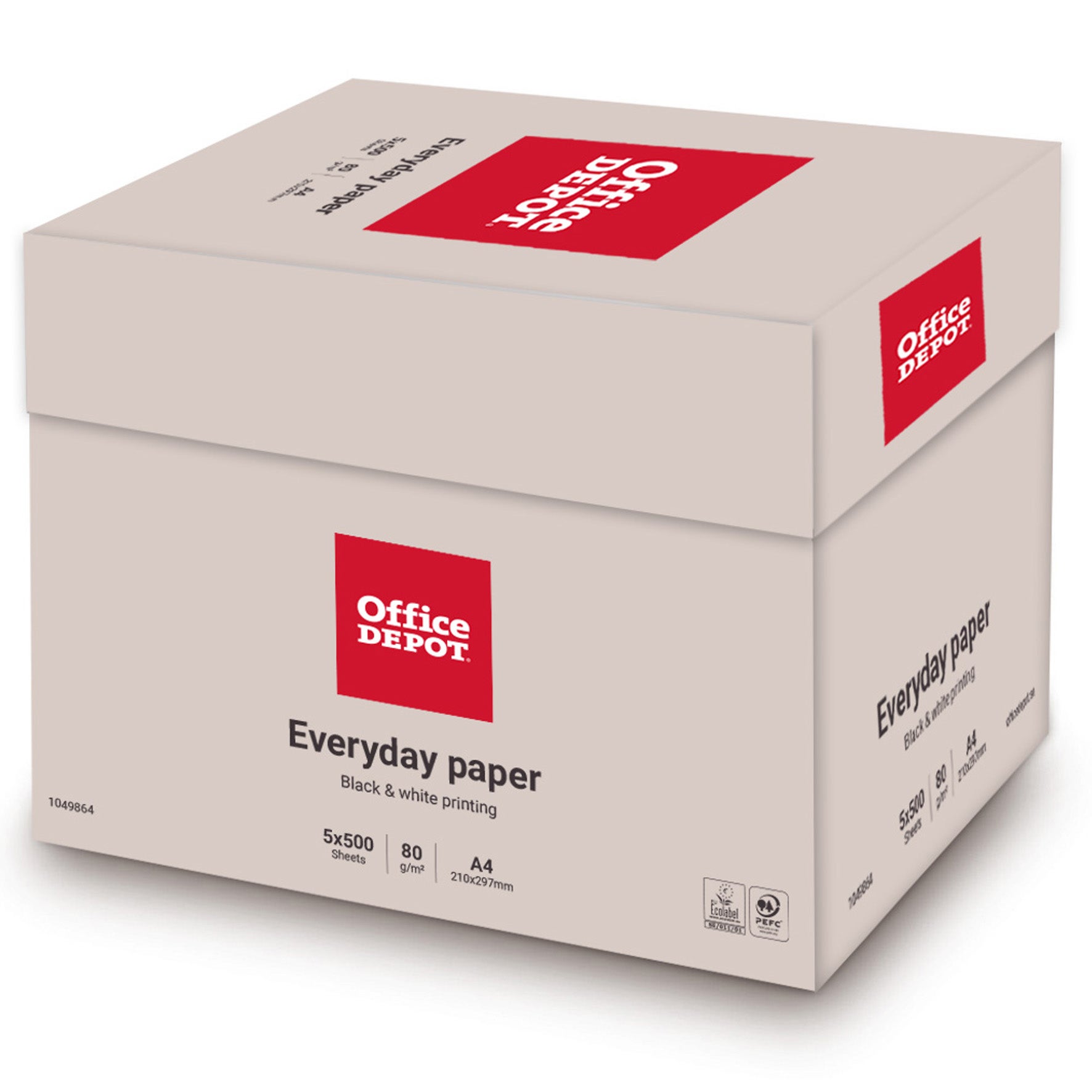 Kopieringspapper Everyday 80g A4 2500/krt