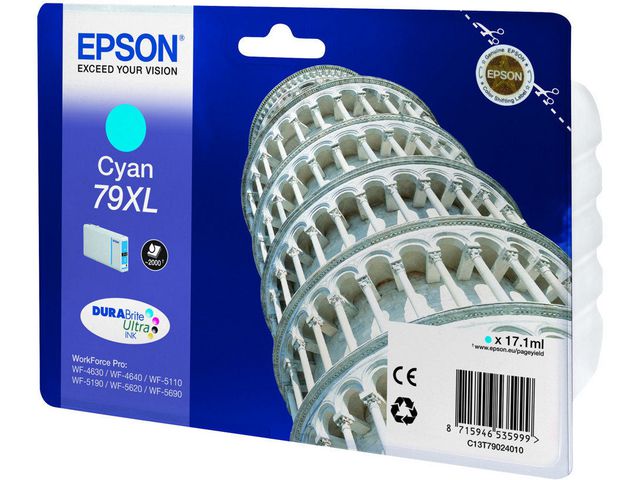 Bläck Epson T7902 Cyan