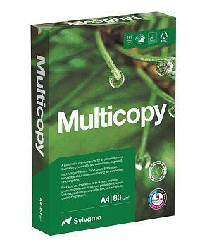 Papper Multicopy A4H 80g 500/p