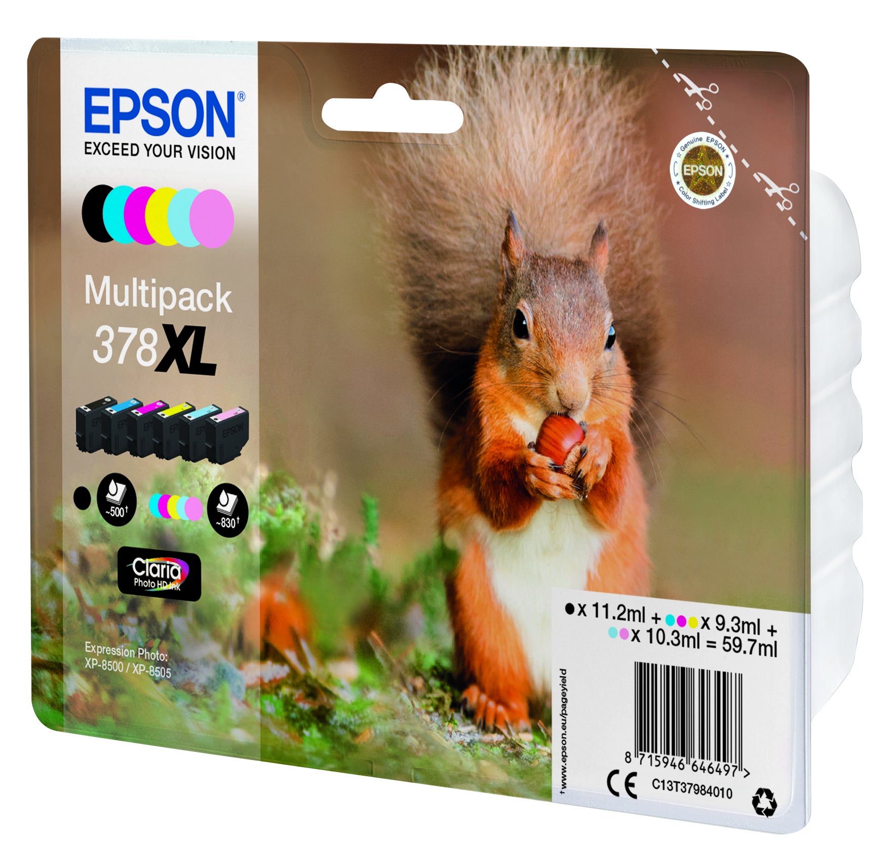 Bläck Epson T378 XL Multipack