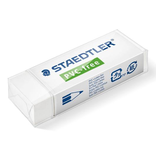 Radergummi Pvc-Fri 65x23x13mm vit 20/fp