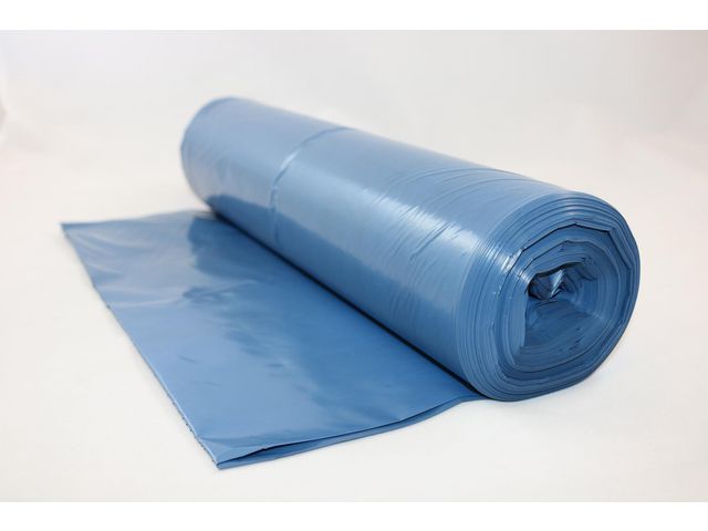 Plastsäck COEX R100% 410L 80my bl/sv10/r