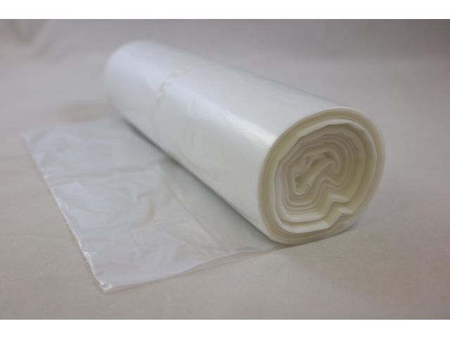 Plastsäck LLD 125L 60my transp 10/rl