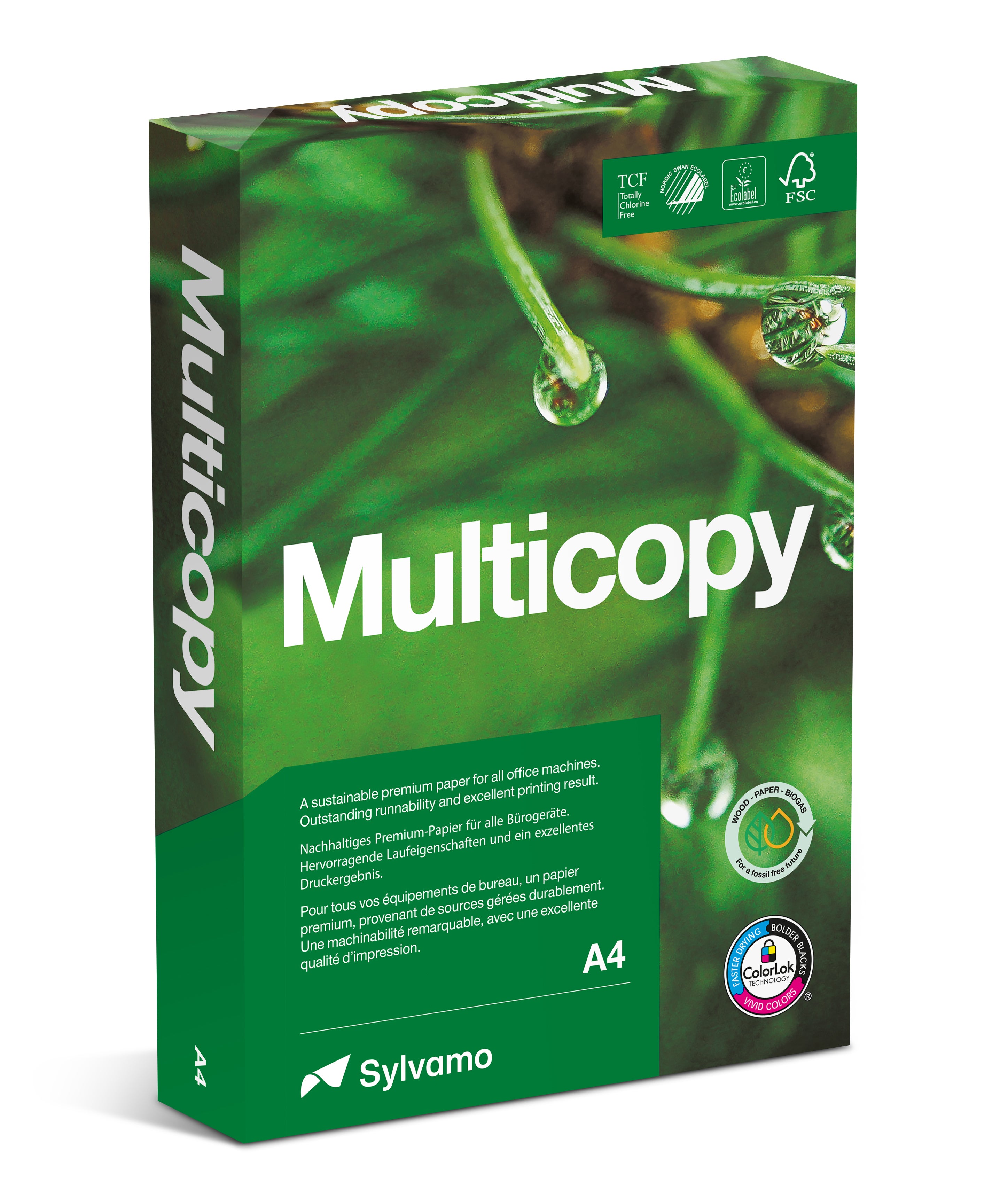 Kopieringspapper Multicopy A4 115g 400/pkt
