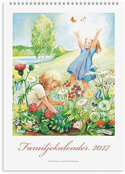 Familjekalender 2027 Kerstin Frykstrand Burde