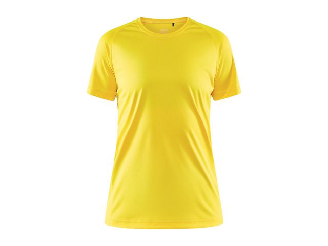 Tränings tee CRAFT Core dam gul XS