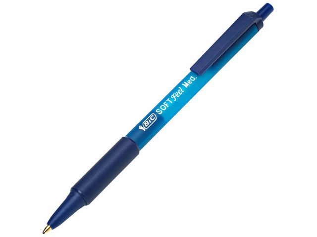 Kulpenna BIC Soft Feel Clic 1,0 bl&aring;