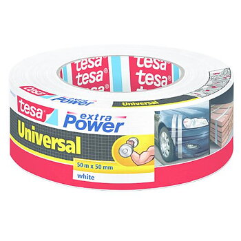 Vävtejp TESA Extra Power 50mmx50m vit